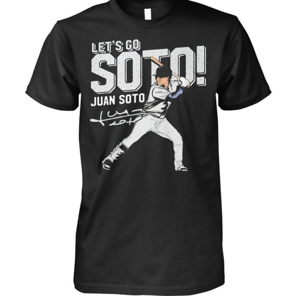 Juan Soto Yankees Graphic T-Shirt MLB Baseball Player Fan Sports Merch Shirt 91